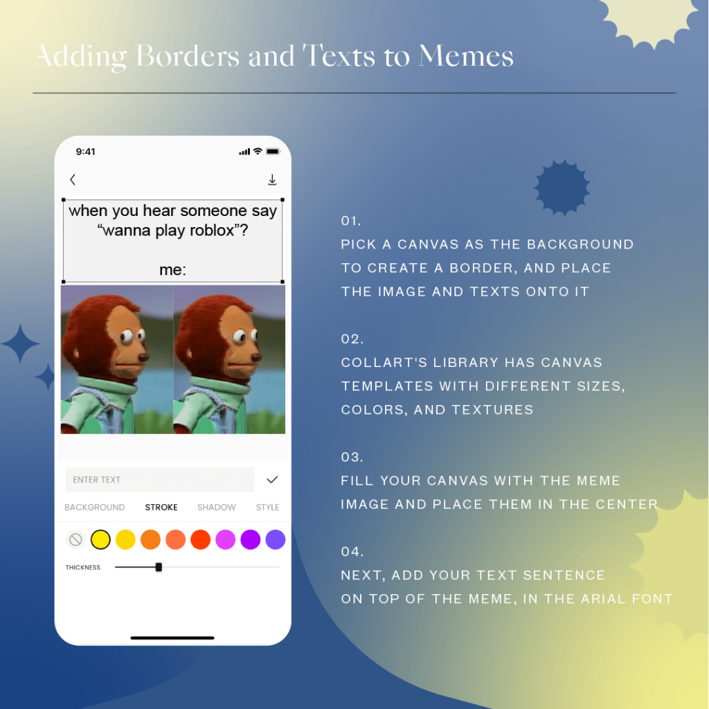 How to Create Memes on Collart? - Collart Photo Editor and Collage