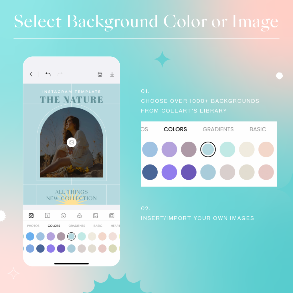 Cara Membuat Highlight Cover Instagram Khusus iPhone Gratis Collart Collage Maker 04