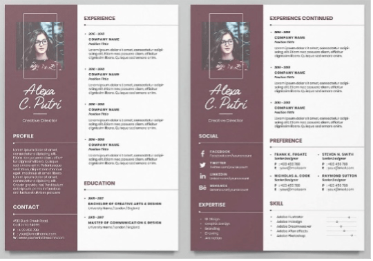 Collart free photo editor collage maker app iOS resume design 28