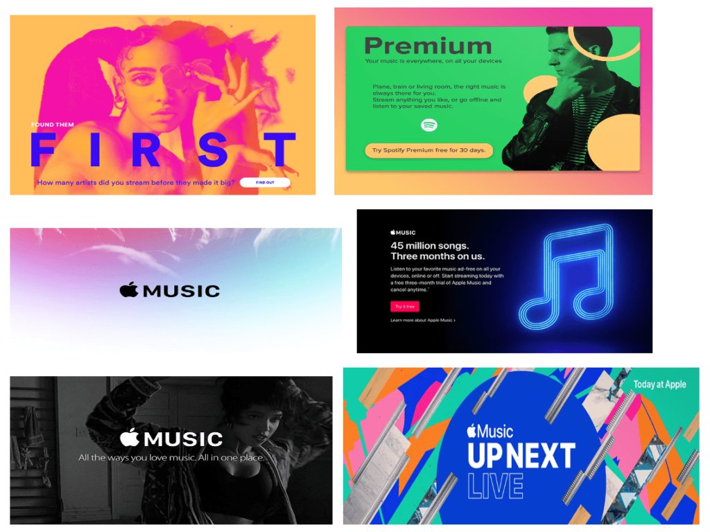 spotify music banner designs free photo editor collage maker iOS