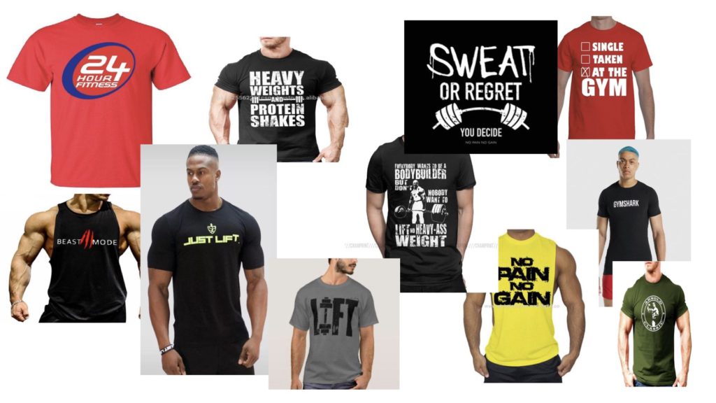 T-shirt Design Ideas and Inspirations fitness