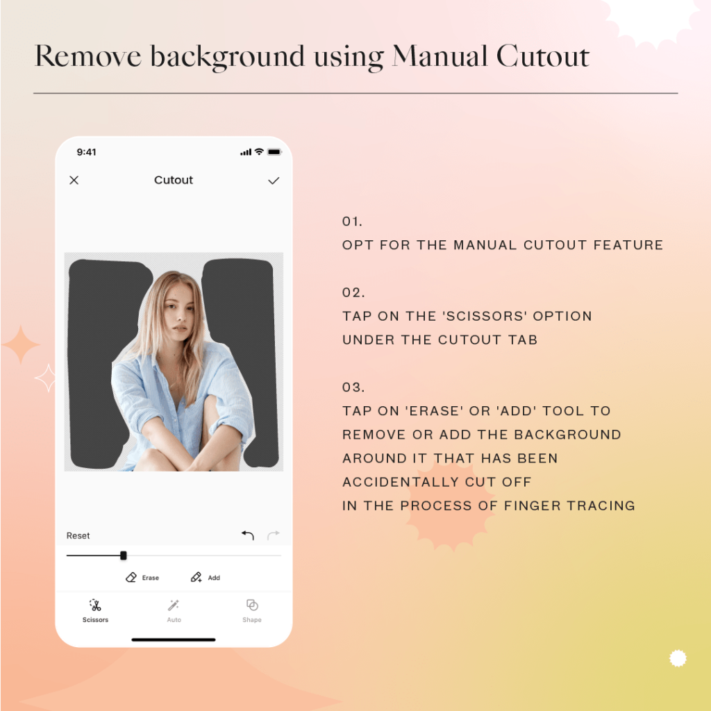 3 Cara Mudah Remove Background 1x Klik di iPhone dengan Collart Collage Maker 04