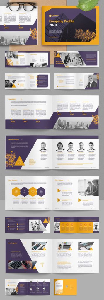 brochure design idea collart free brochure maker app 5