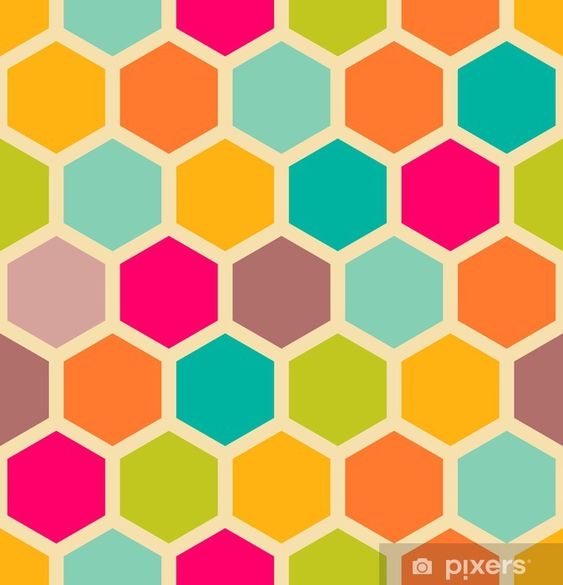 colorful geometric patterns