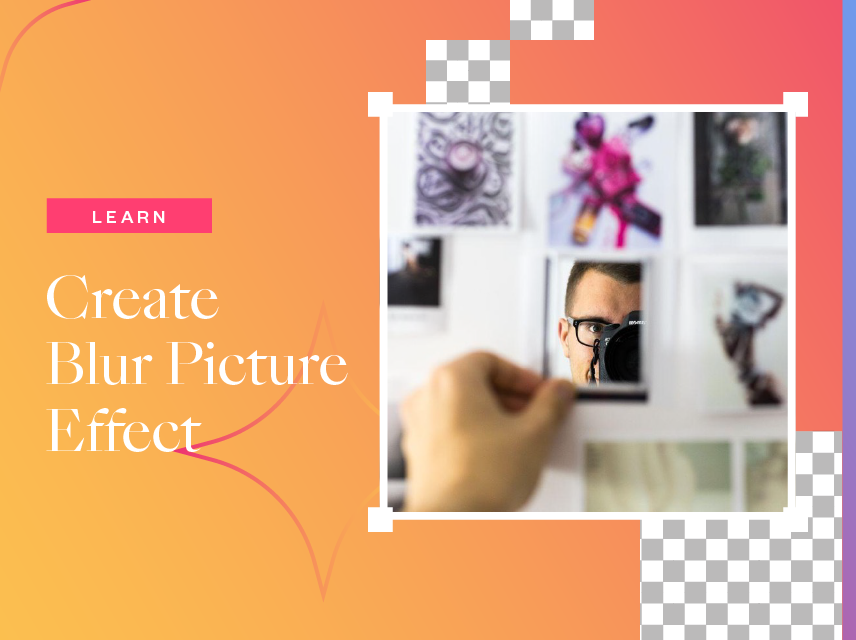 create blur picture effect