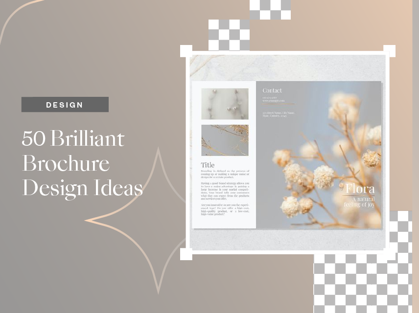 brochure design ideas