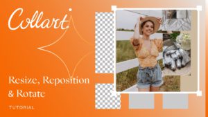How to Resize, Rotate and Reposition Photos and Vectors?