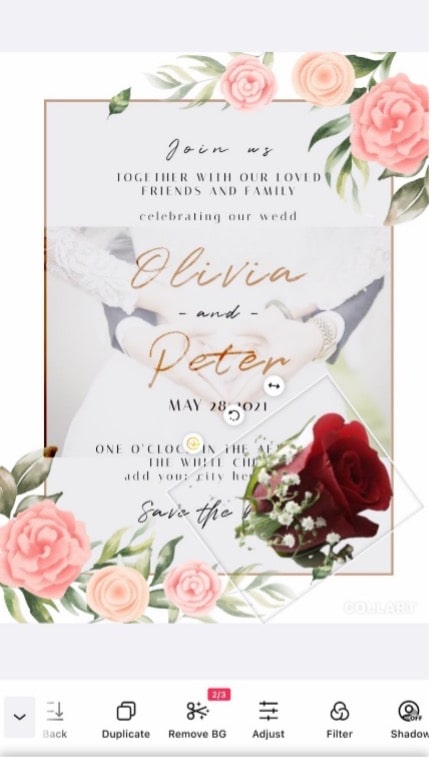 collart Free Wedding Invitation Templates 6