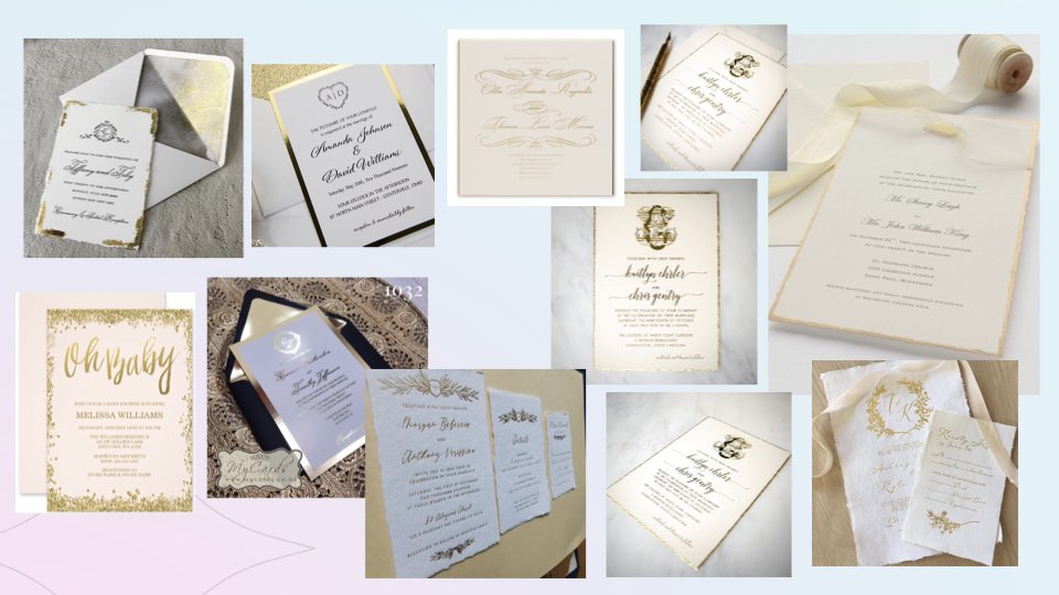 collart card design maker Wedding Invitation Designs 6