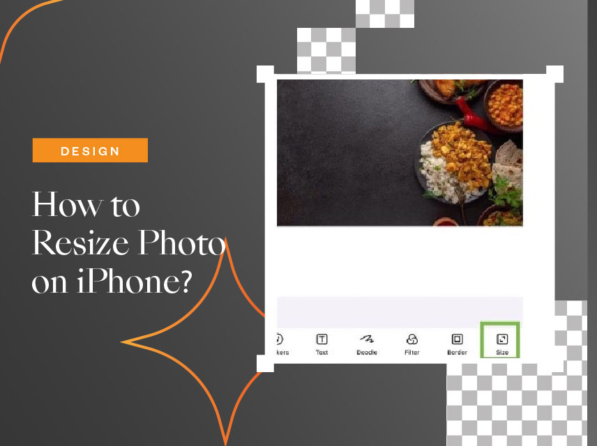 How to Resize Photo on iPhone collart photo editor remove background