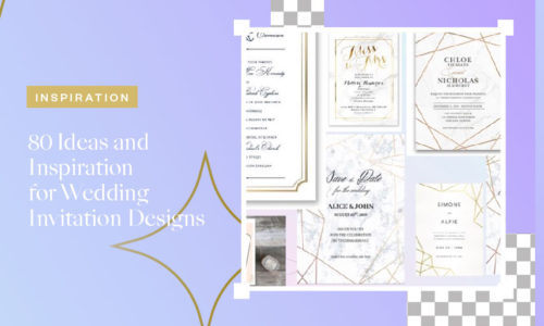 80 Ideas and Inspiration for Wedding Invitation Designs