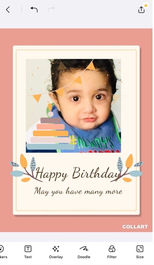 free birthday card templates collart collage maker design app 2