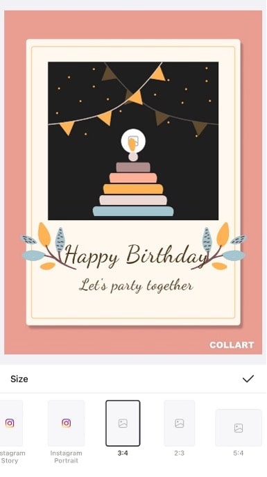 free birthday card templates collart collage maker design app 3