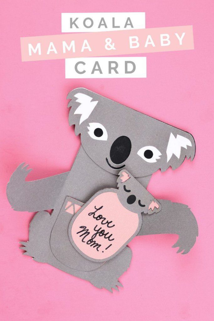 45. Koala Mother's Day Card