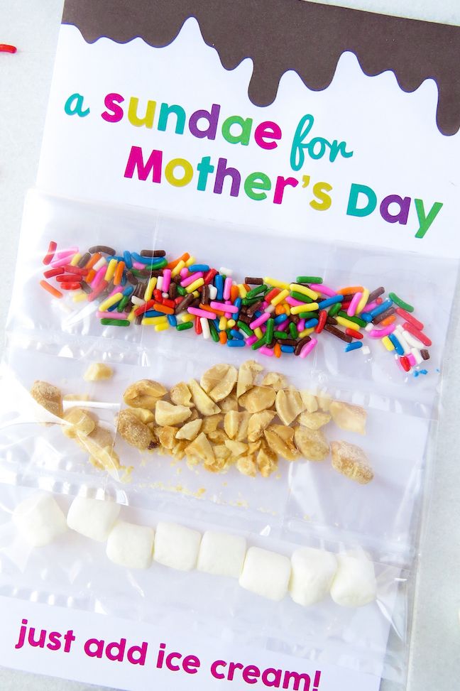 47. Sundae Mother's Day Card