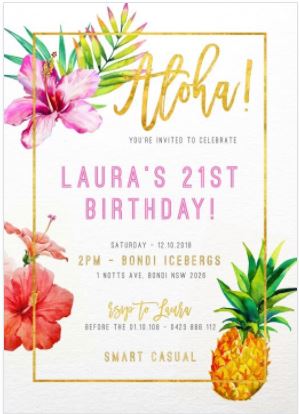 birthday invitation card design idea 12