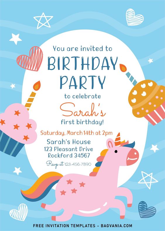 birthday invitation card design idea 24