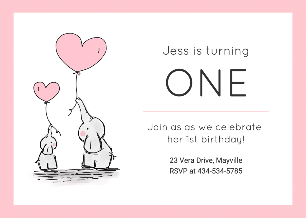 birthday invitation card design idea 5