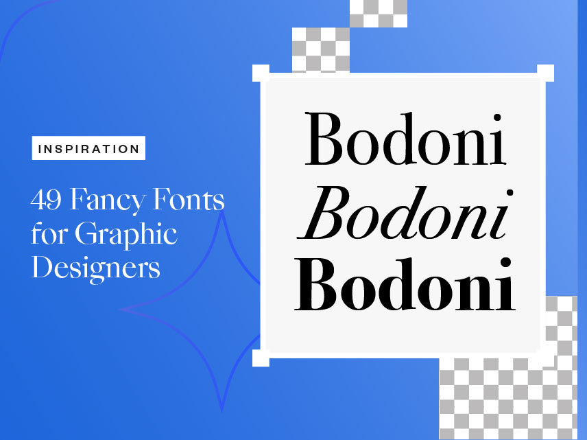 49 Fancy Fonts for Graphic Designers