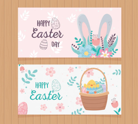 happy easter wishes card maker collart design app