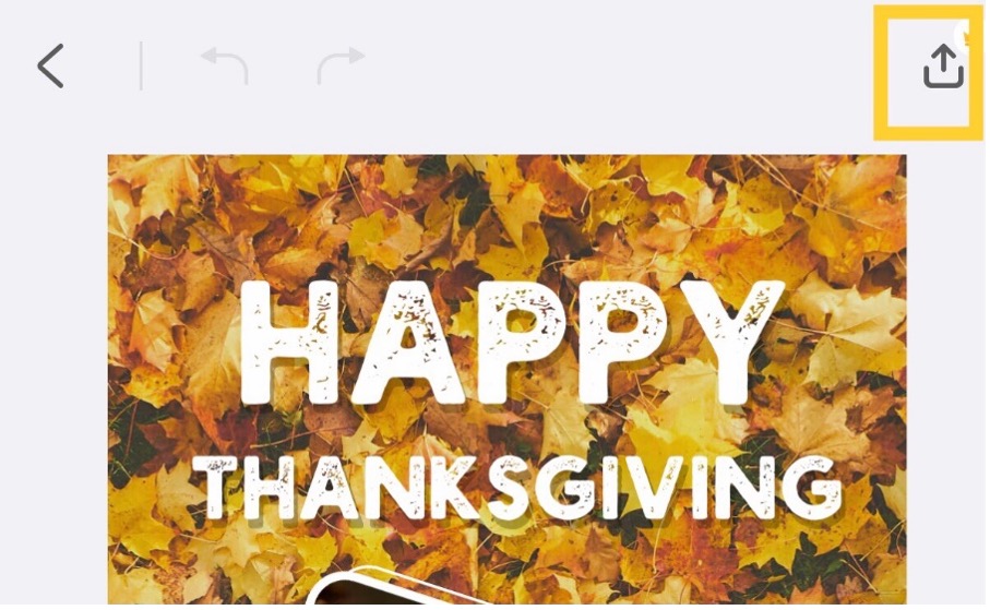 design diy thanksgiving cards holiday season collart card editor ios free design 5